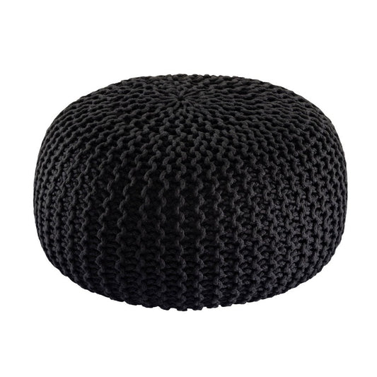 PREMIUM Pouf Sitzpouf Strickhocker Strickpuff Ø 55 cm Innen & Außen waschbar brillante Farben!