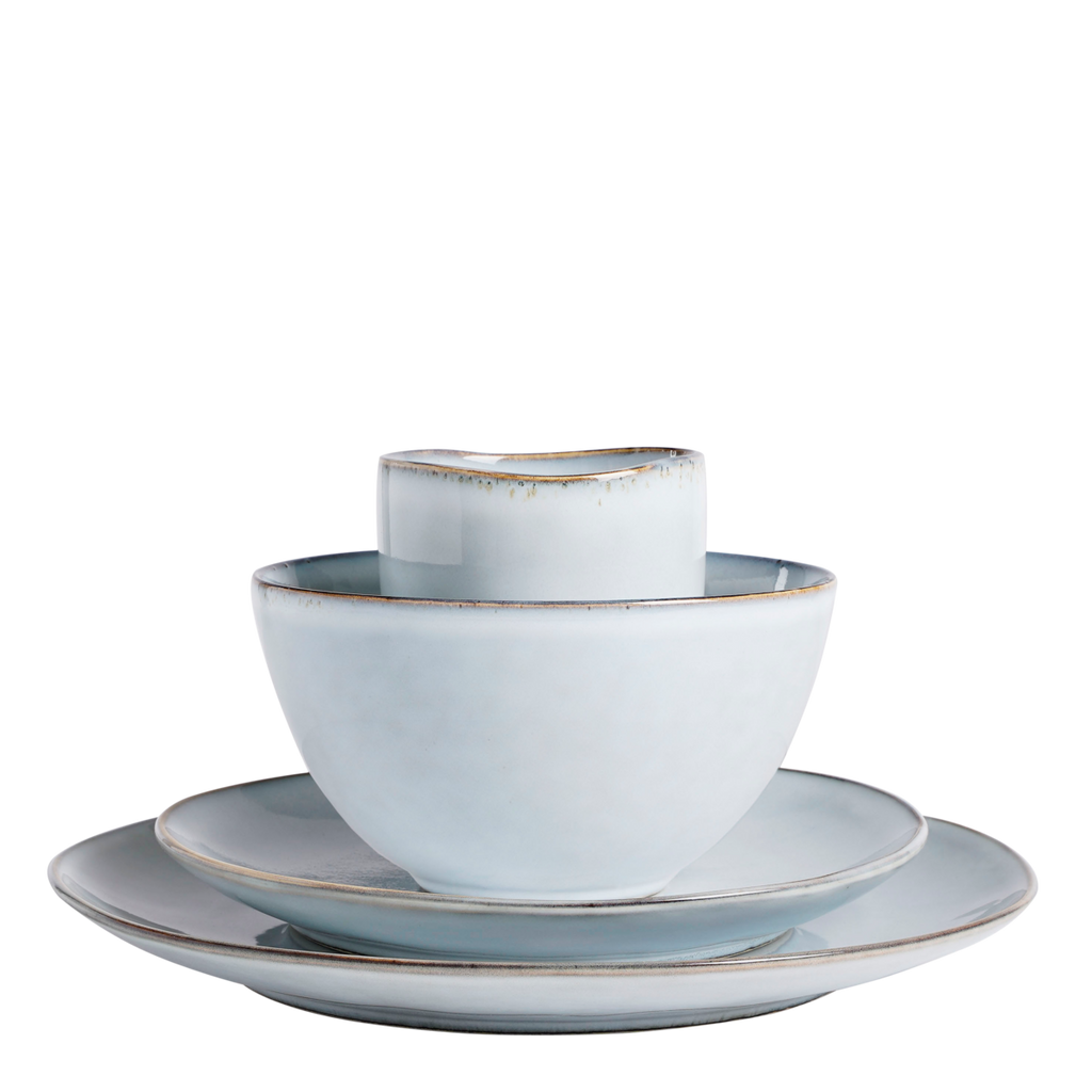 Tabo Geschirrset 4 Personen - Grau