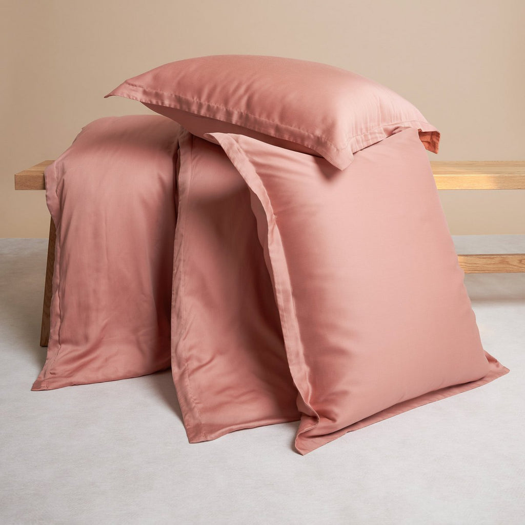 TENCEL™ – Satin-Bettbezug Terra Pink