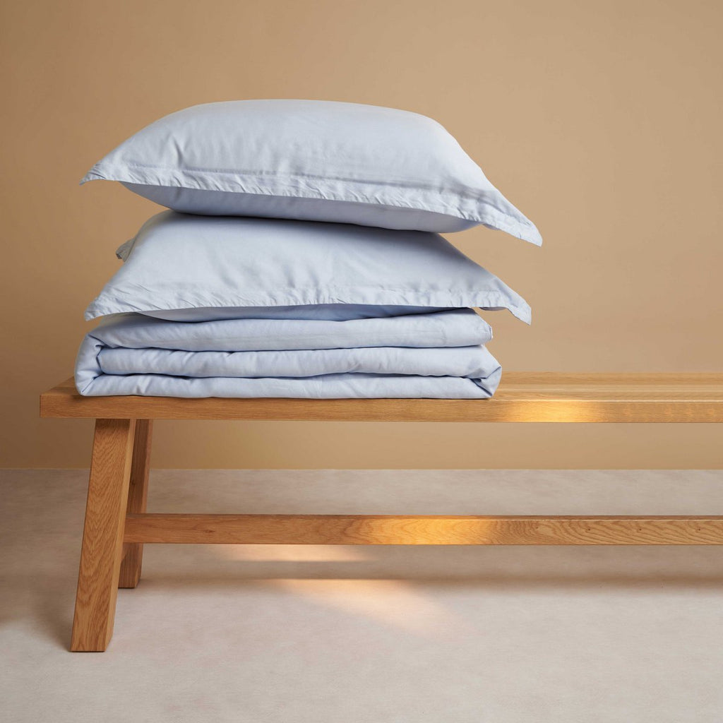 TENCEL™ – Twill-Bettbezug Hellblau