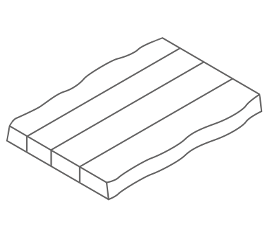 Tischplatte Asteiche "Larbon"