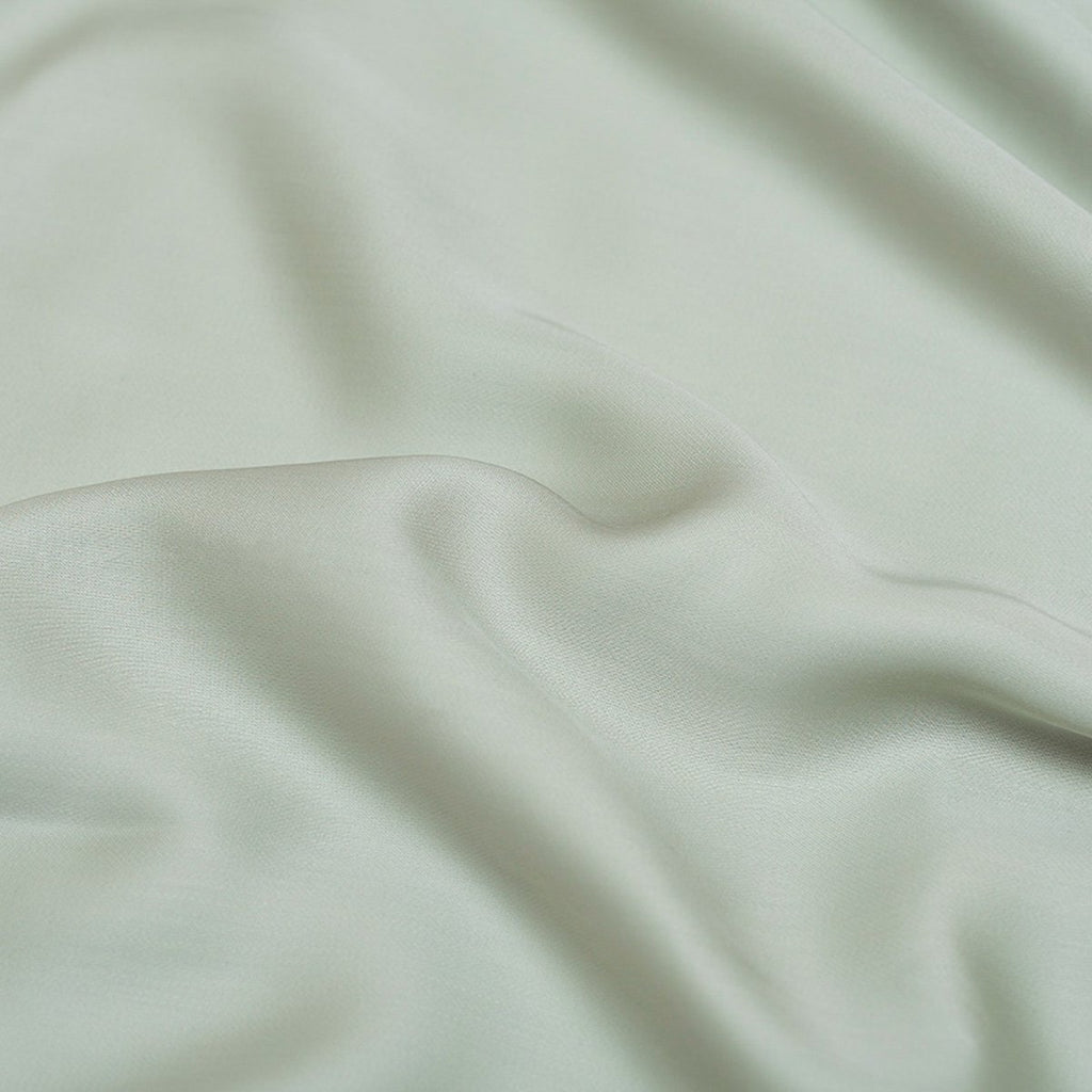 TENCEL™ – Satin-Spannbettlaken Graugrün