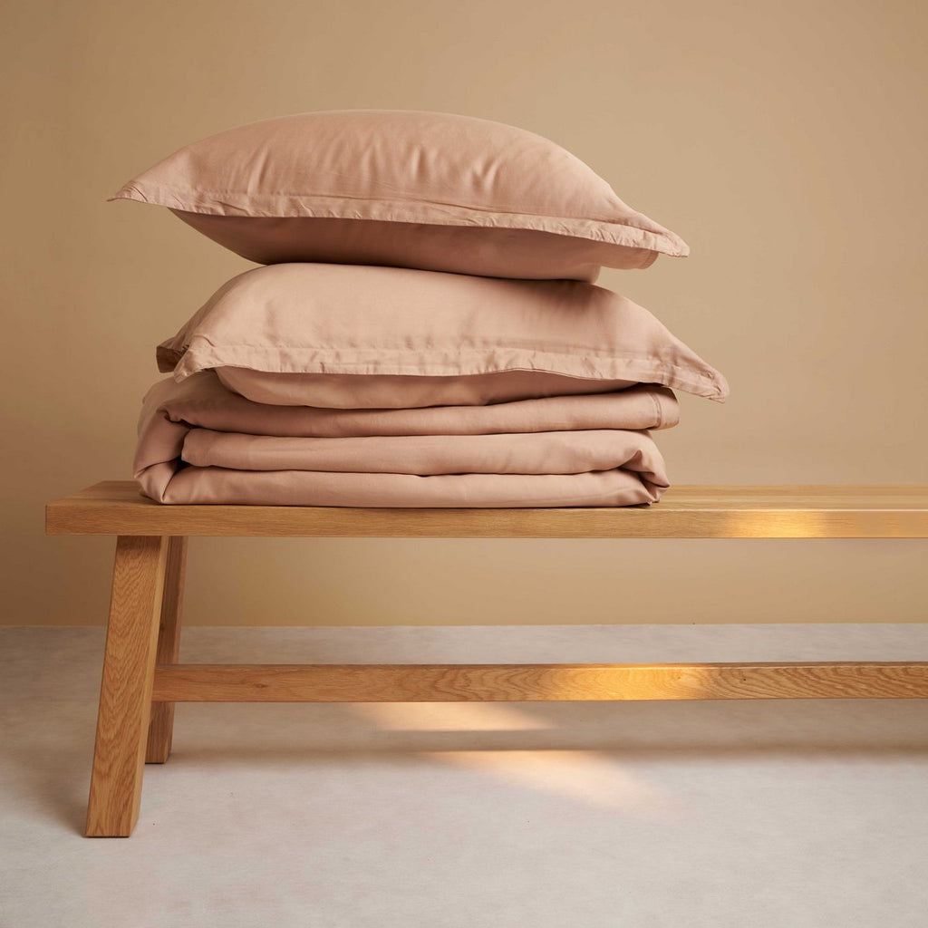 TENCEL™ – Twill-Bettbezug Pfirsich